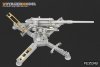Voyager Model PE35349 WWII German 88mm FlaK 37 mit Behelfslafette For DRAGON 6523 1/35